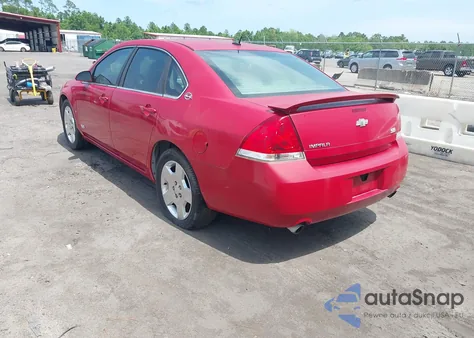 2008 Chevrolet Impala Ss из США, поврежденный, VIN 2G1WD58C881201437